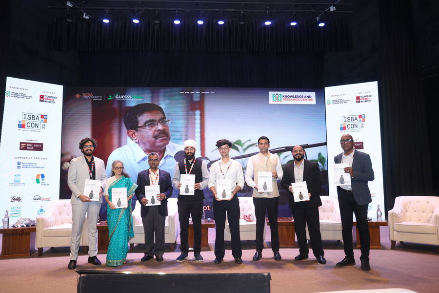Launch of the GUESSS India 2025 report at ISBACON 2026, Mohali